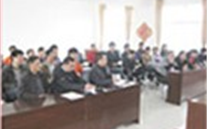 汶上公司组织全体干部职工观看学习《感动中国2010、2011颁奖晚会》
